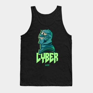 Cyberage Cyberpunk Age 2077 Tank Top